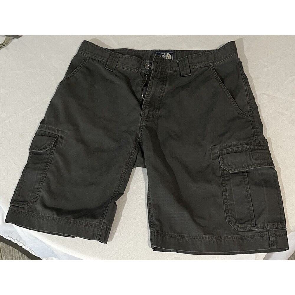 The North Face Ripstop Cargo Shorts Men's Measure 32 Regular Black